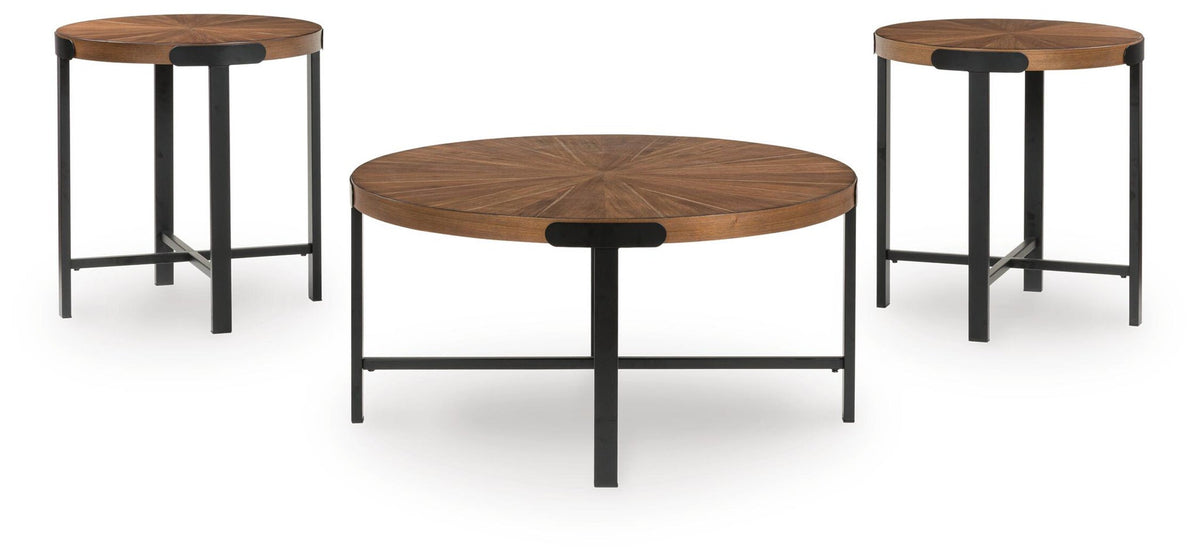Crosstrail Occasional Table Set (3/CN)