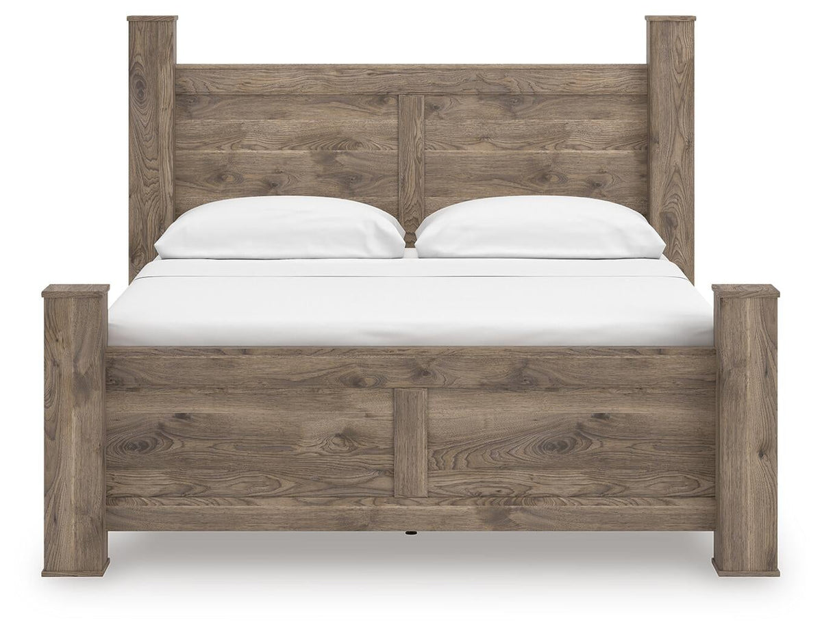 Rusticott King Poster Bed