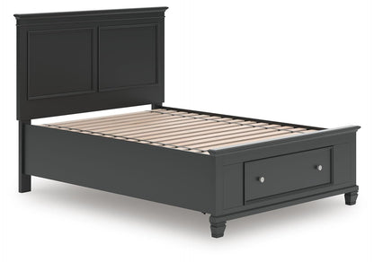 Lanolee Full Panel Storage Bed