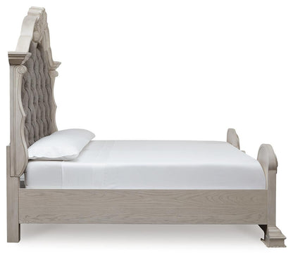 Bruchandi King Upholstered Panel Bed