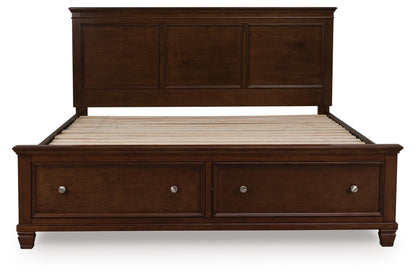 Danabrin California King Panel Storage Bed