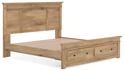 Makidern King Panel Storage Bed