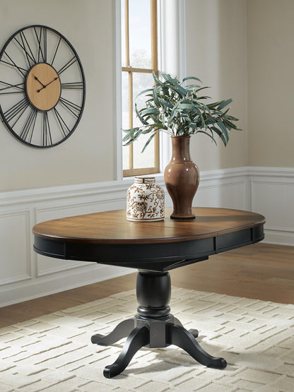 Clorazi Oval DRM Butterfly EXT Table