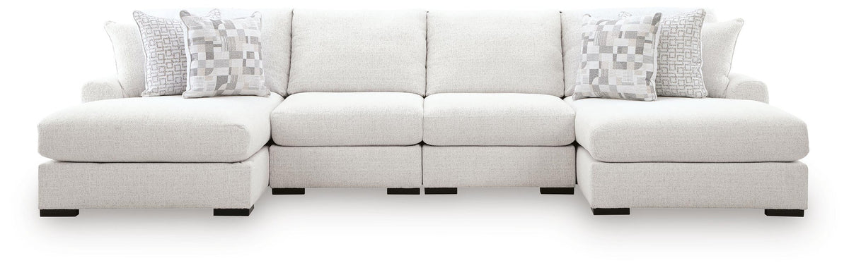 Misty-Lakes 4-Piece Double Chaise Sectional