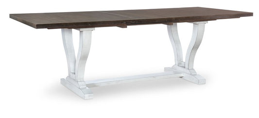 John Thomas | LaCasa Elle Trestle Table 7 Piece Set